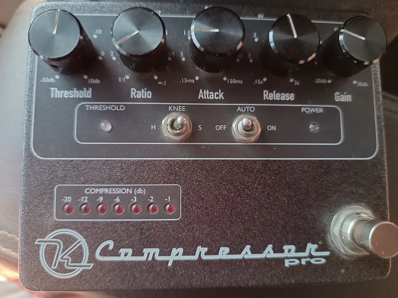 pedal compressor gringo p guitarra  - Foto 3