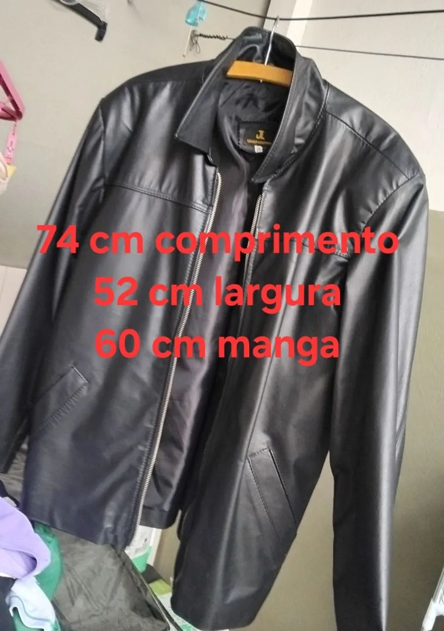 Jaqueta de couro masculino  - Foto 4