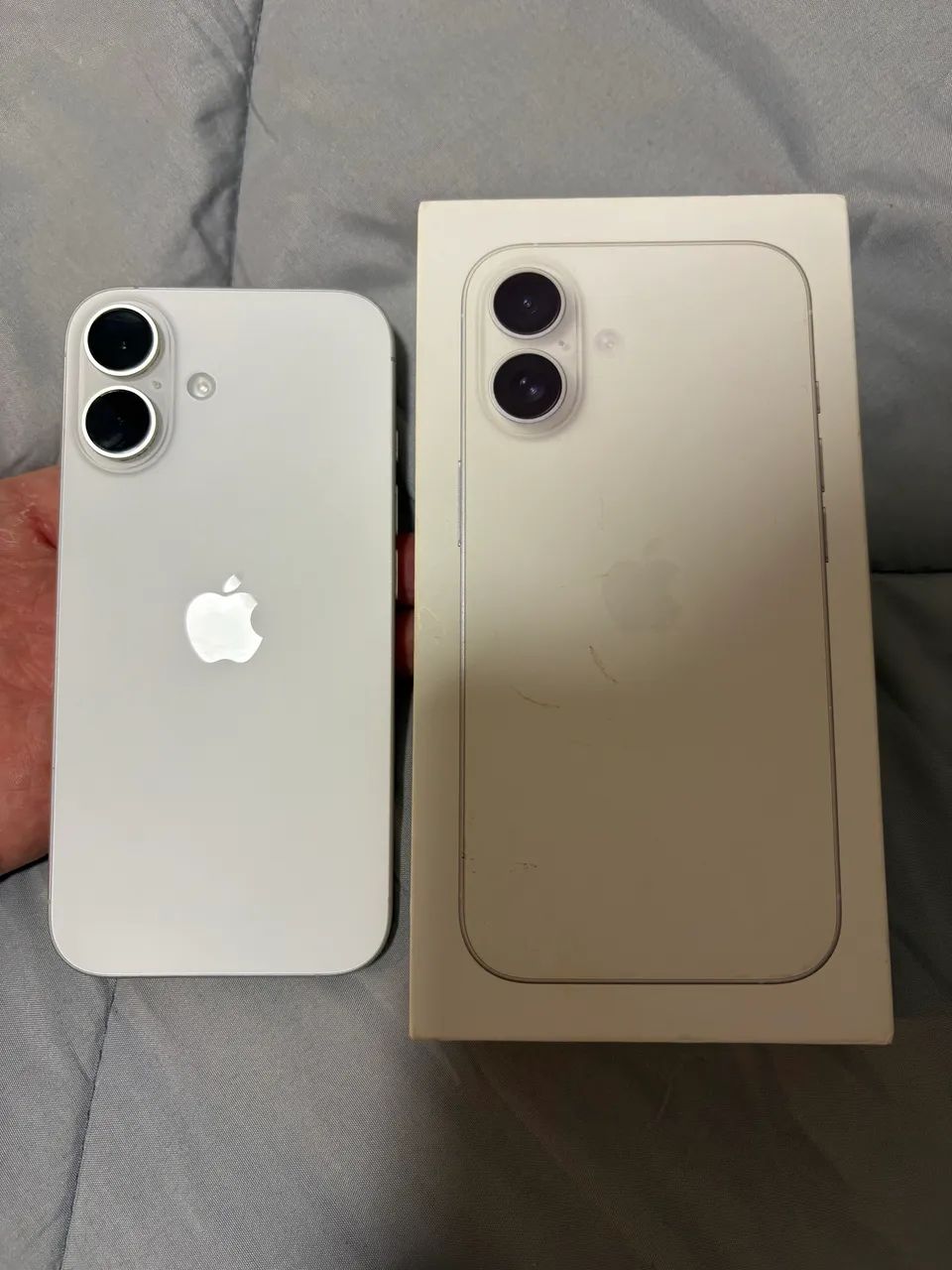 IPHONE 16 BRANCO - 128 GB - MUITO CONSERVADO 