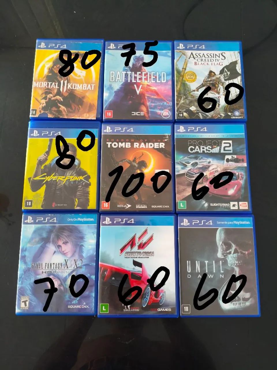 Jogos de ps4 