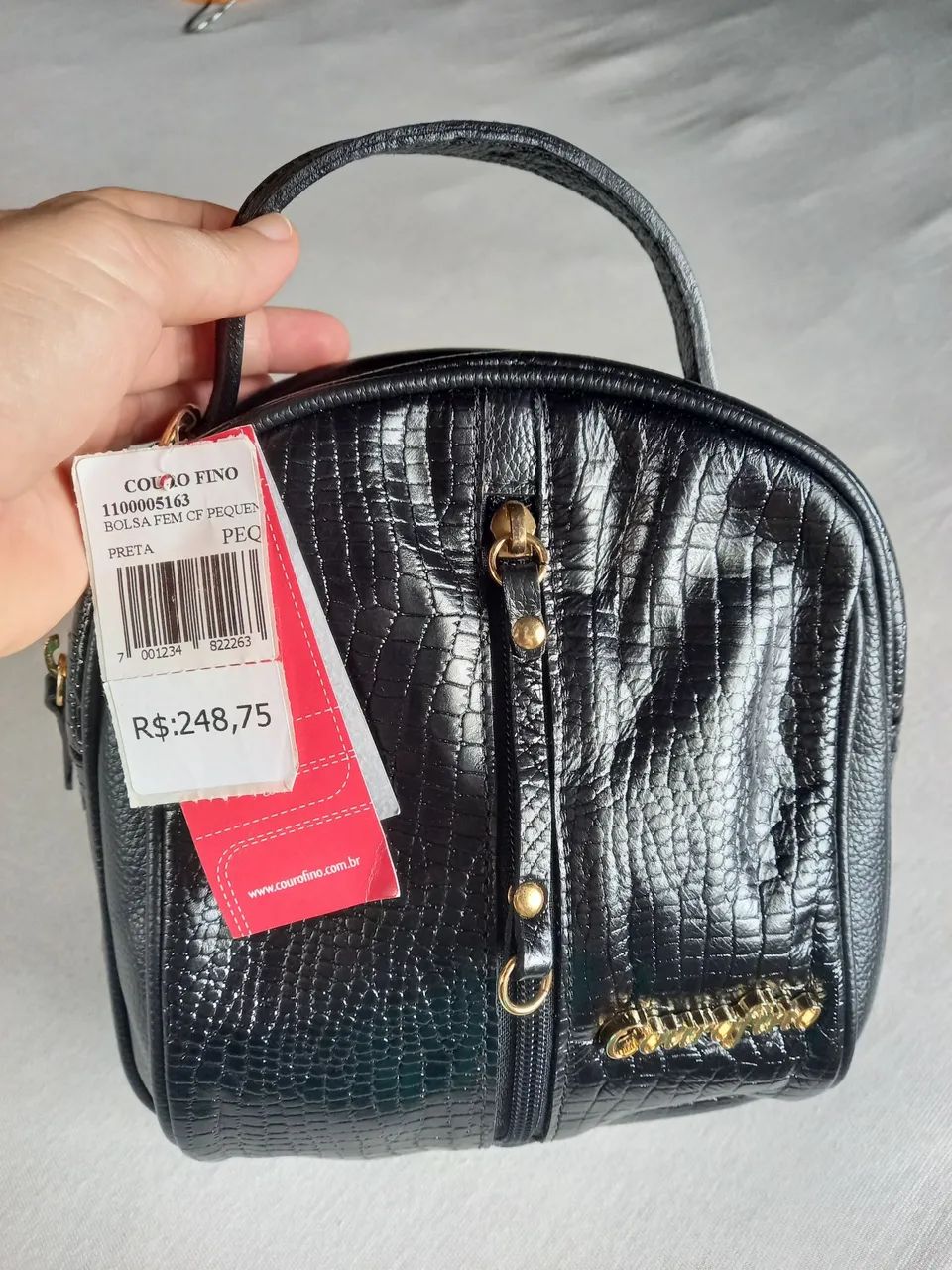 Bolsa de Couro Legítimo 