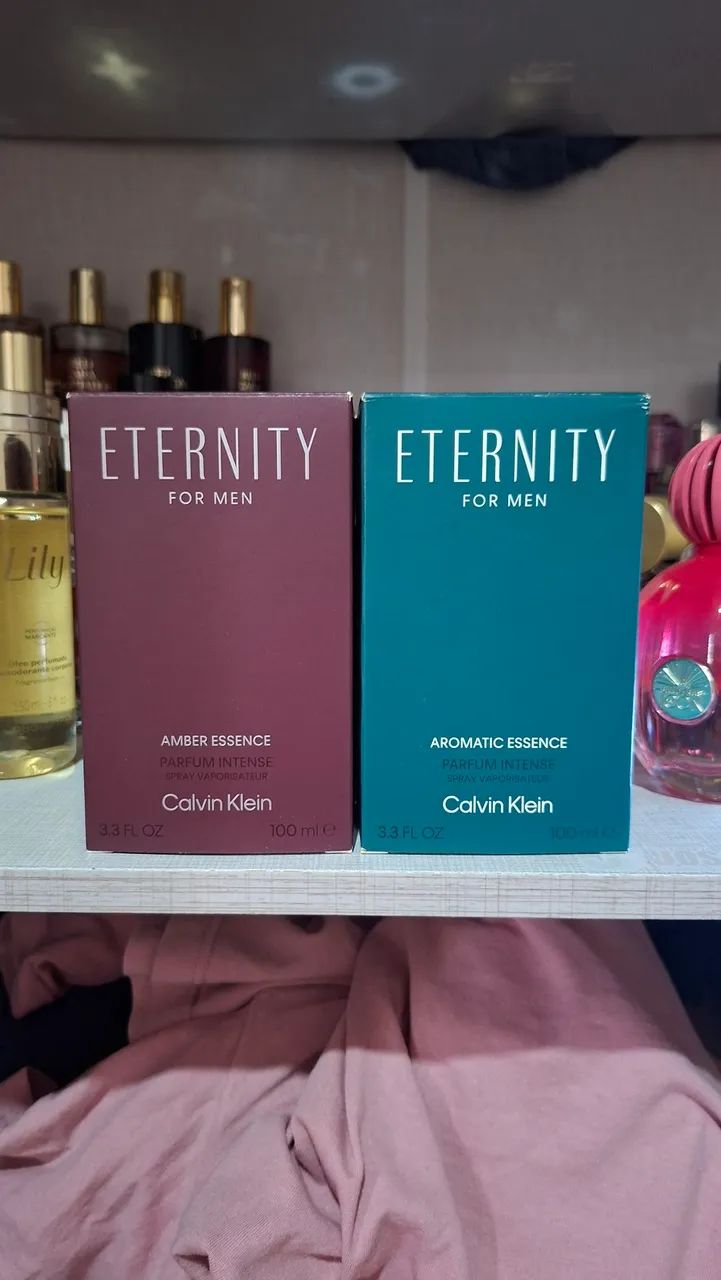 Eternity Aromatic Essence e Eternity Amber Essence
