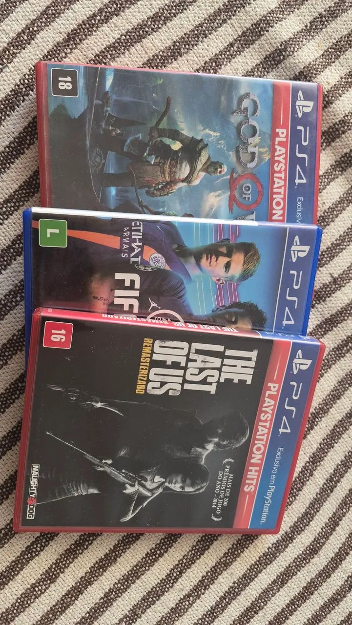 Jogos ps4 cd