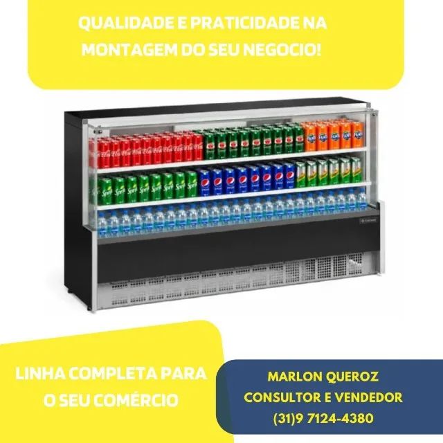 Balcão Refrigerado 2,05M 2 Placas Gelopar
