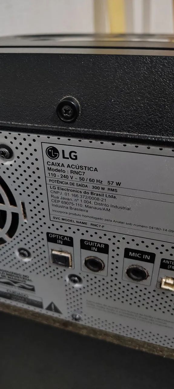 Caixa de som LG XBOOM  - Foto 6
