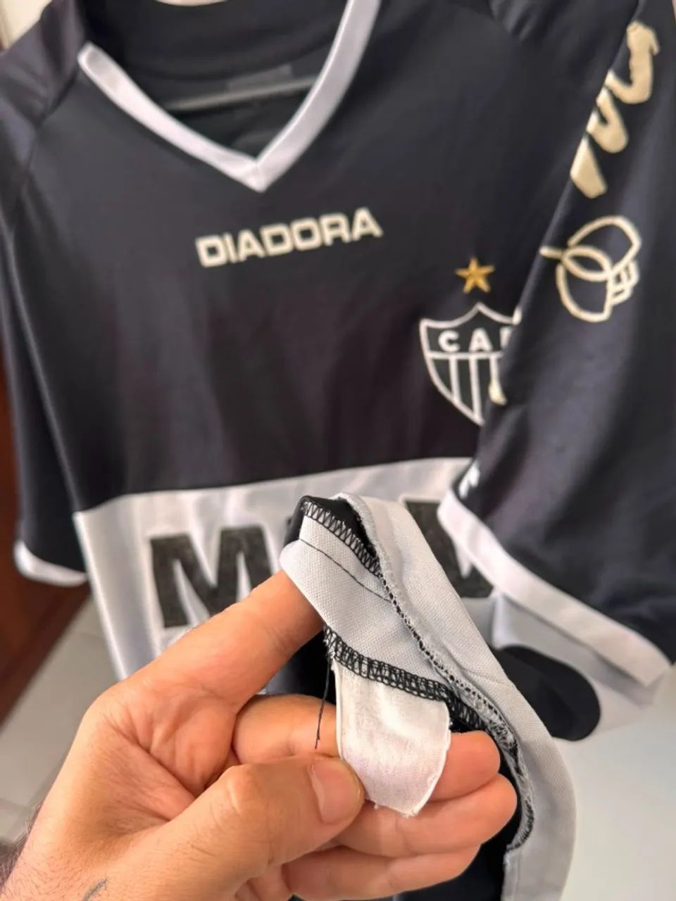 Camisa Atlético Mineiro 2007 - Galo Boca - Original - Foto 4