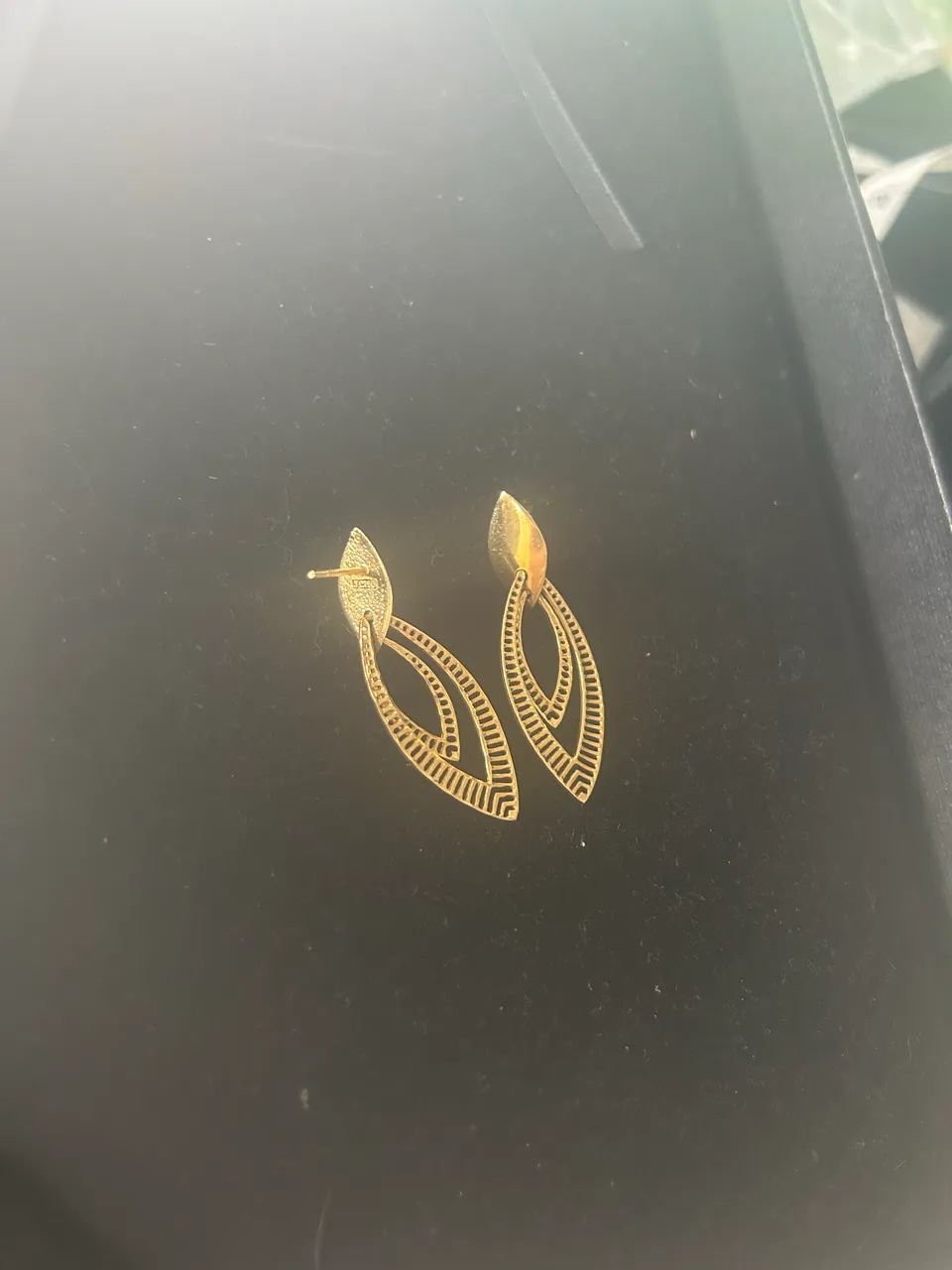 Brincos ouro 18k 750