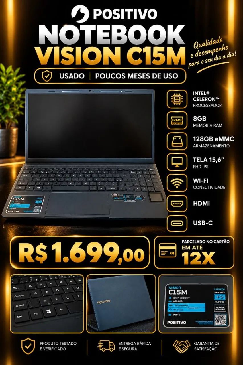 Notebook vision c15M - Foto 2