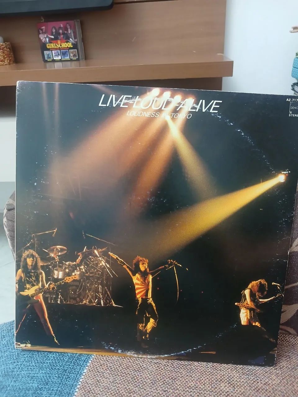 Disco de Vinil!! Loudness live!!