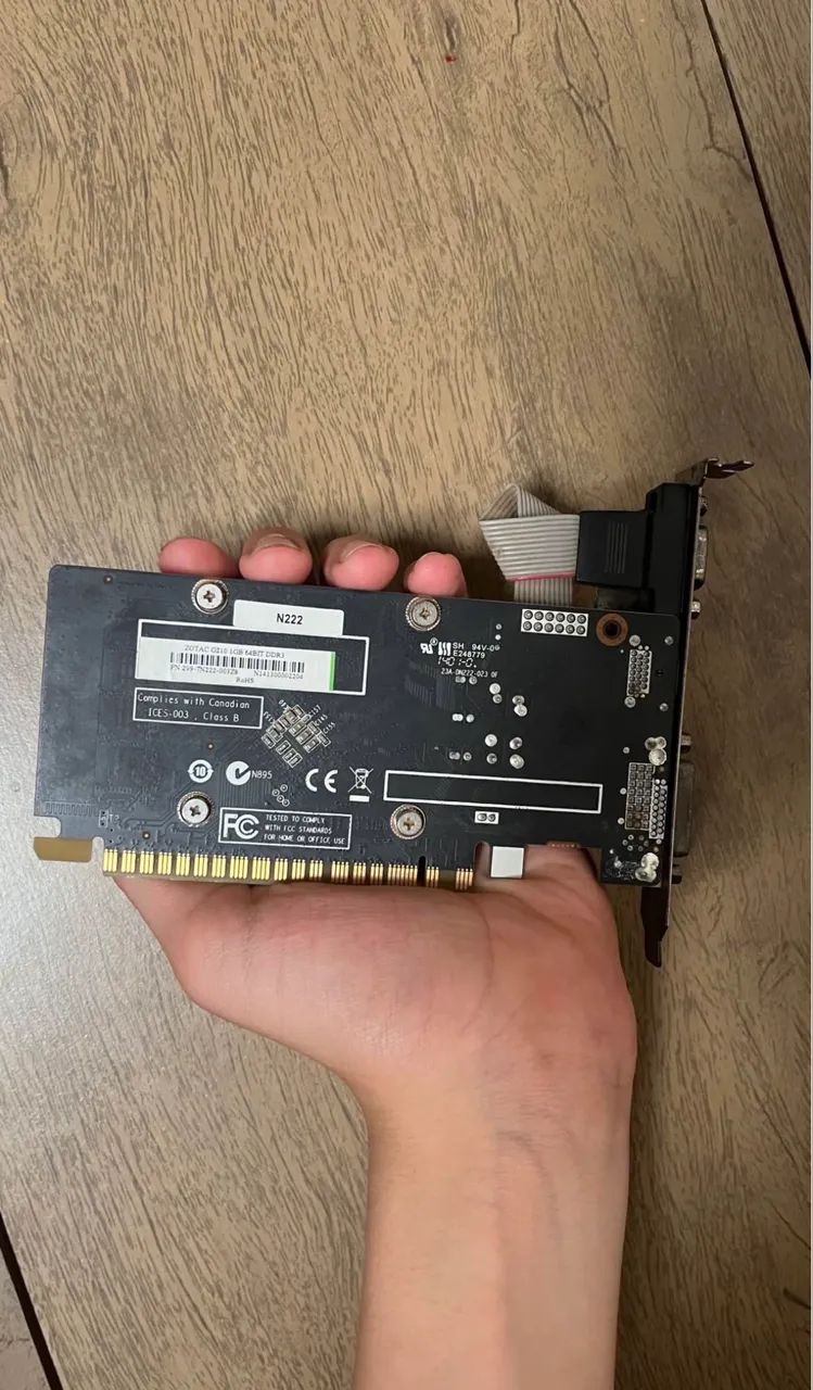 Placa de Vídeo GeForce 210