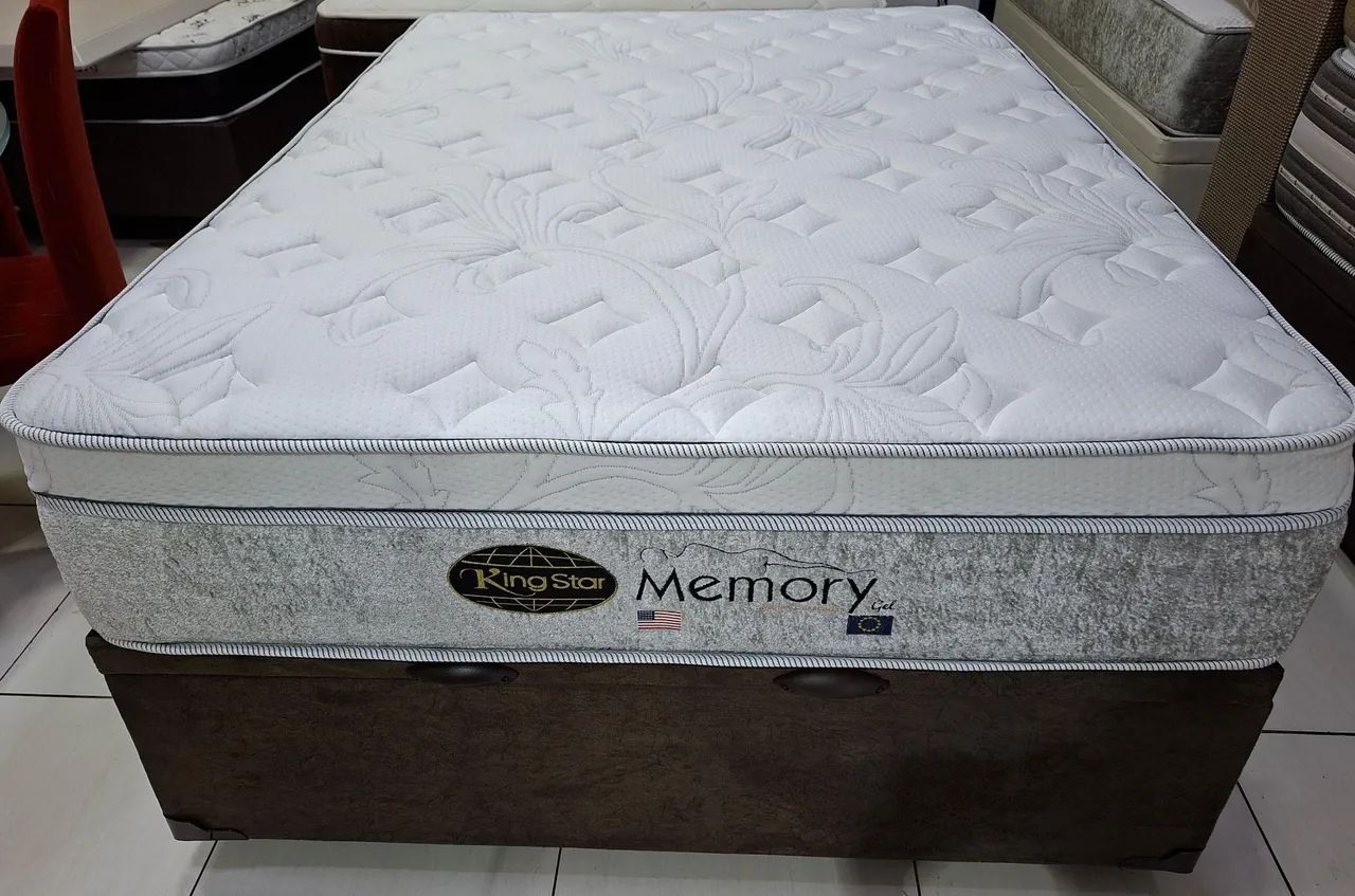 Cama Box Casal Com Baú - ENTREGA GRÁTIS - Foto 2