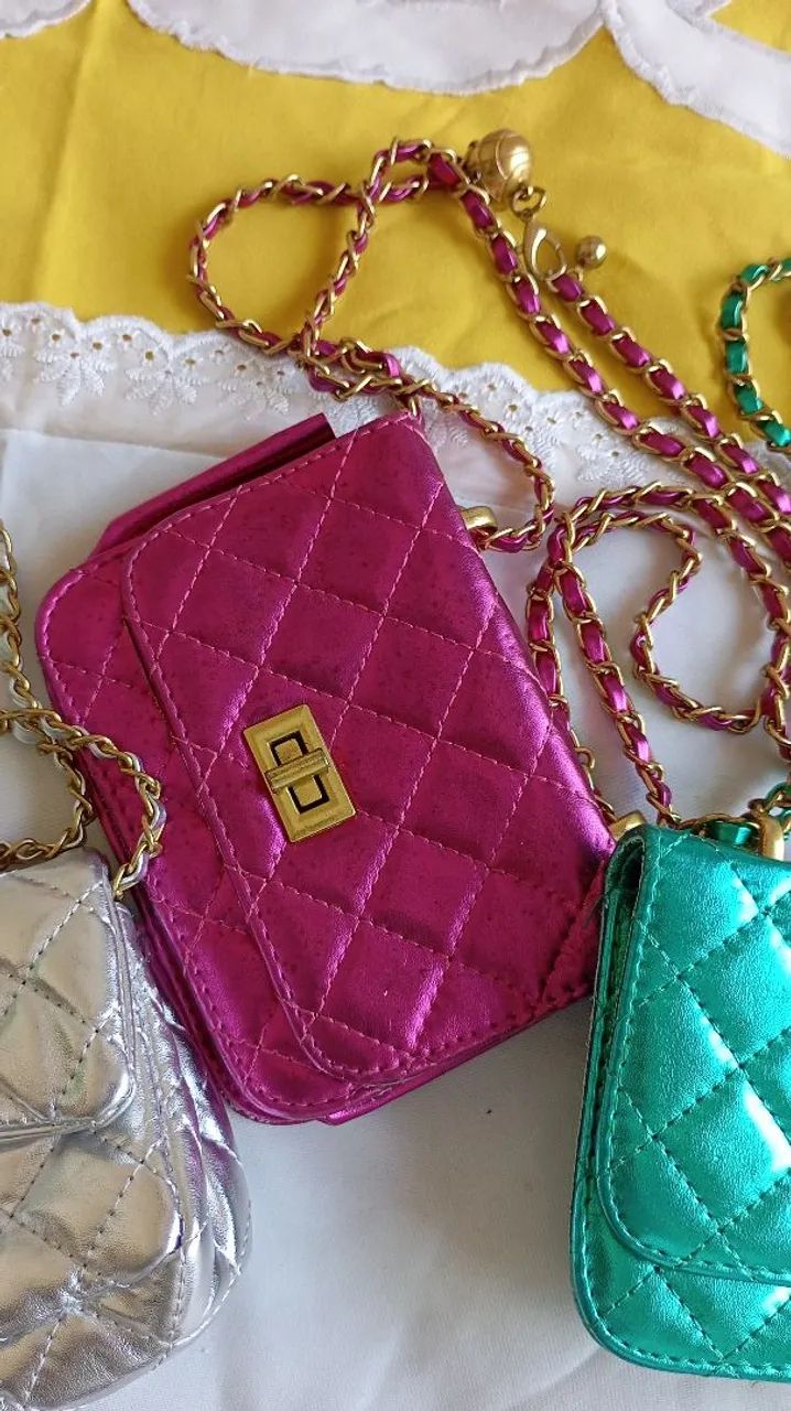 Bolsas coloridas pequenas  - Foto 3