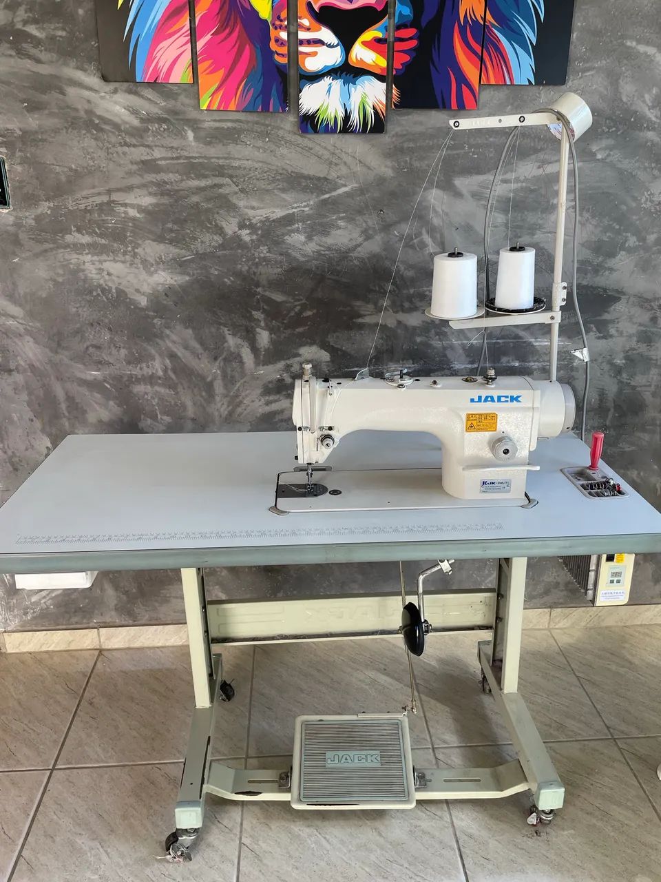 Máquina de costura reta industrial  - Foto 2