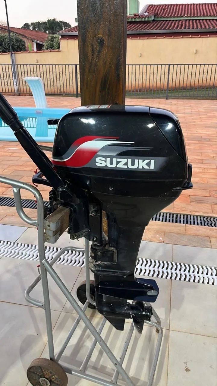 Motor Suzuki15 HP  - Foto 3