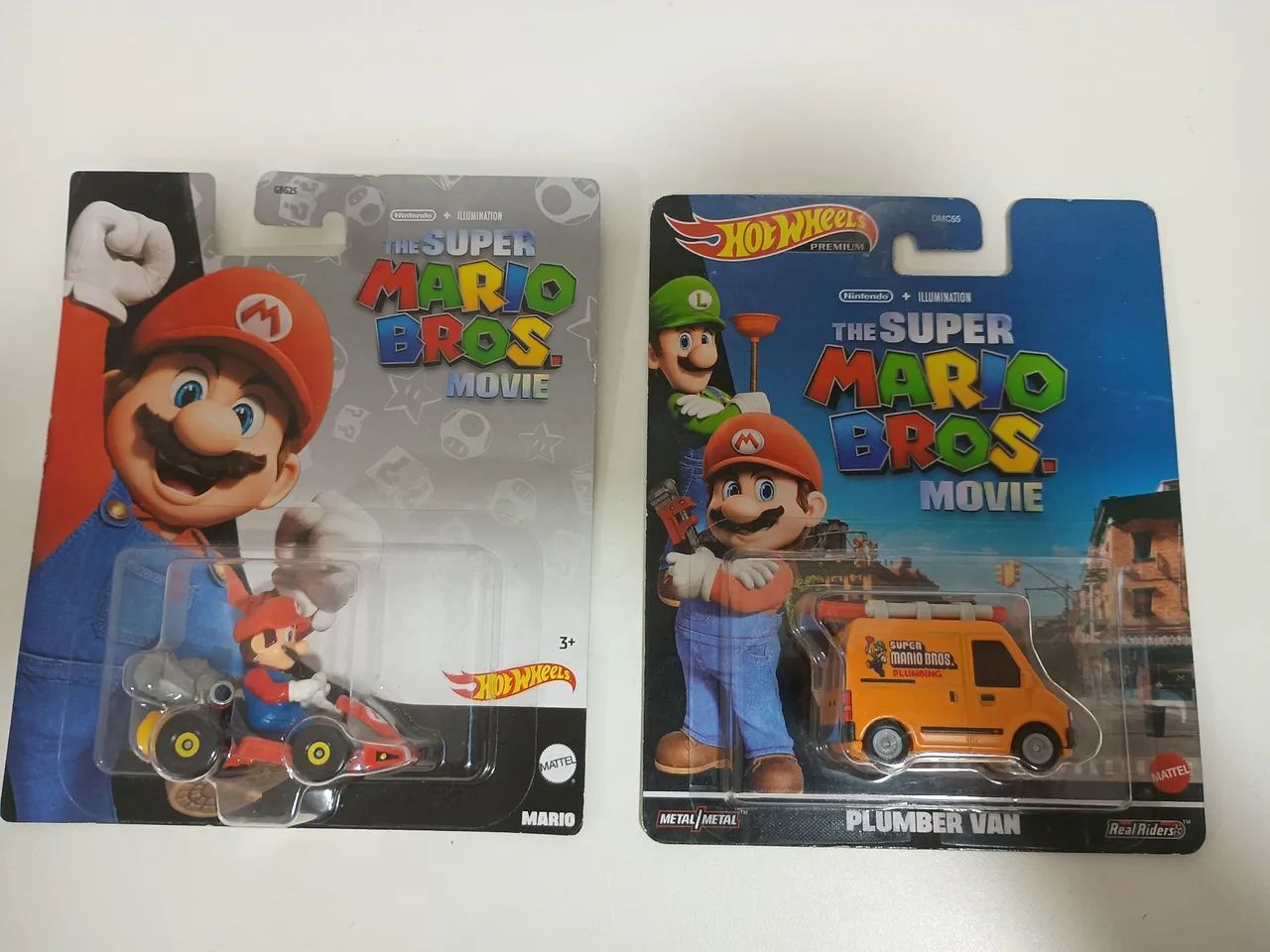 Miniaturas Hotwheels 1/64 Super Mário Bros Movi R$120 Cada