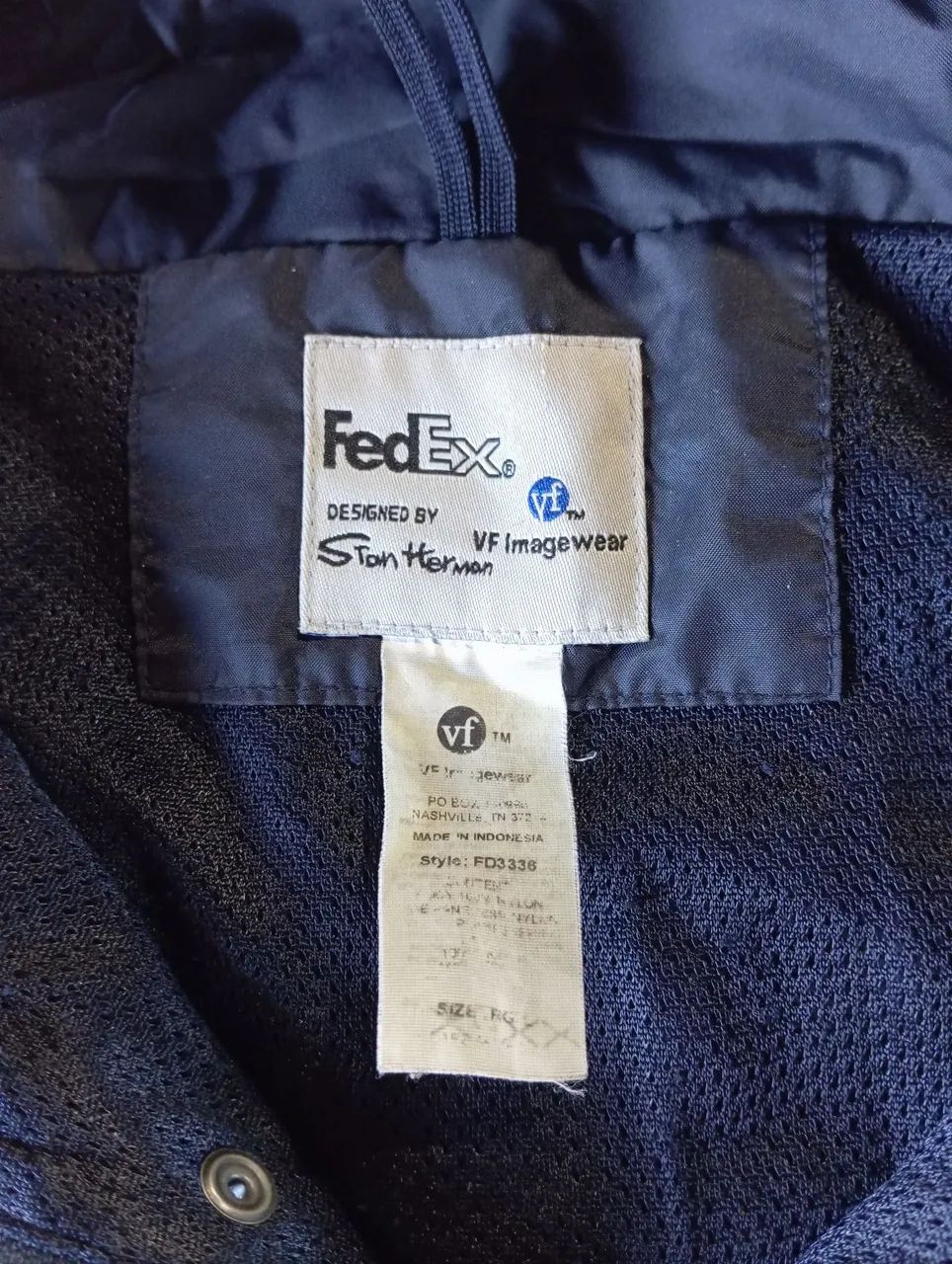 Jaqueta Corta Vento Original Fedex - Foto 4