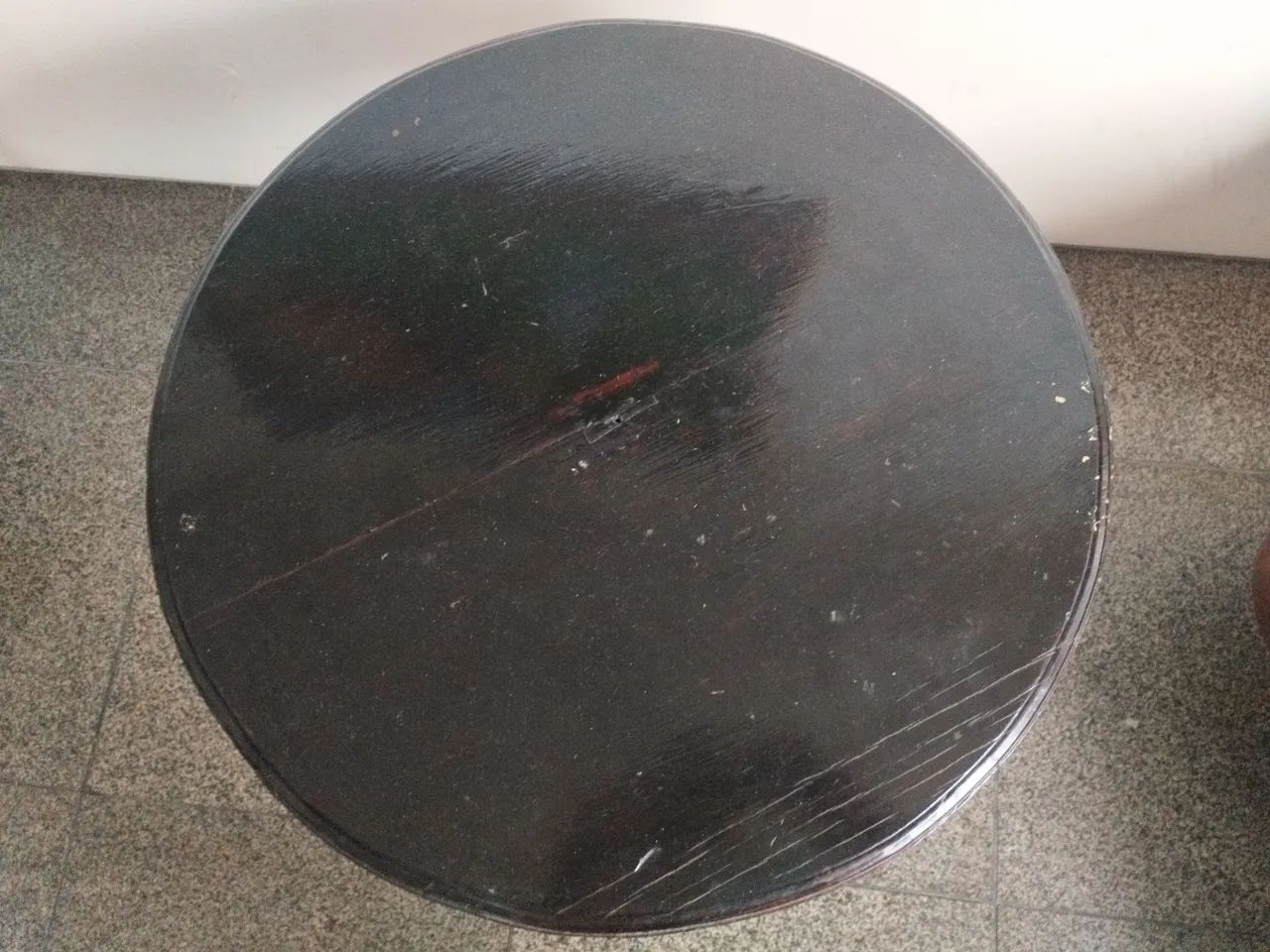 Mesa francesa de centro ou canto. Antiguidade. - Foto 3