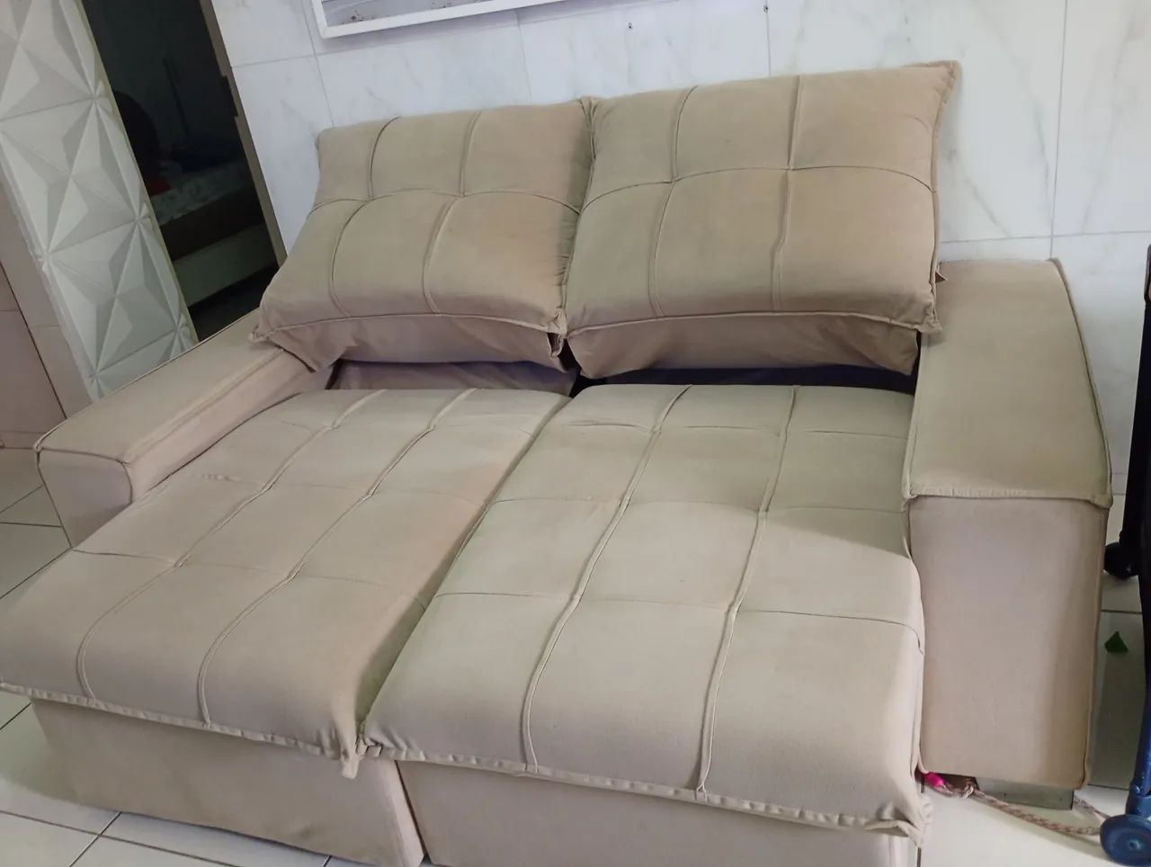 Sofá retrátil reclinável  - Foto 5