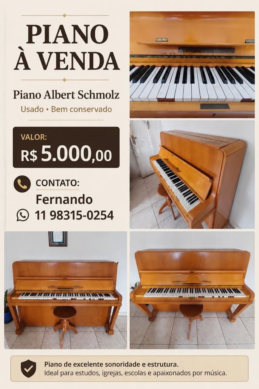 Piano Albert Schmolz 