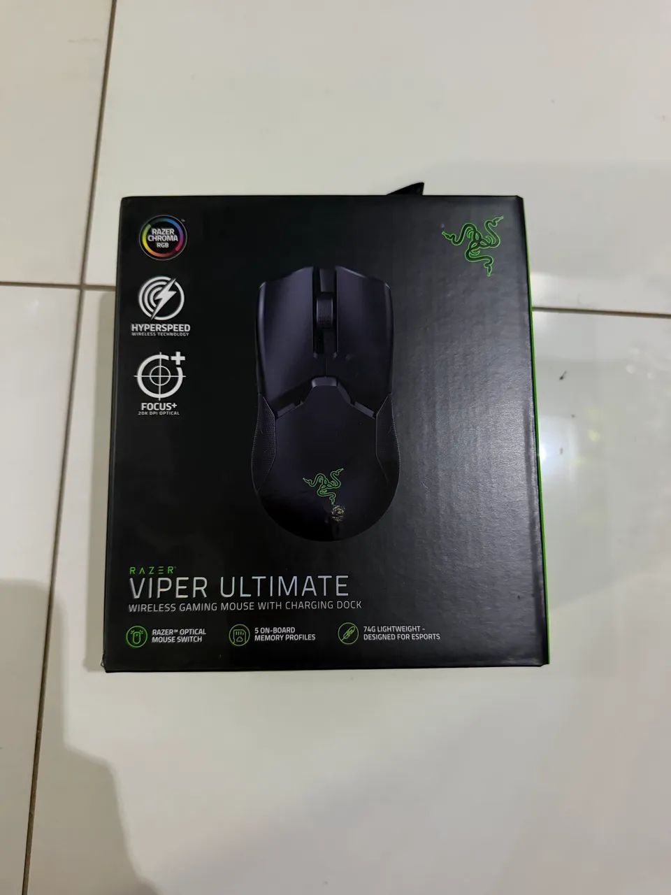 Mouse Razer e Dock