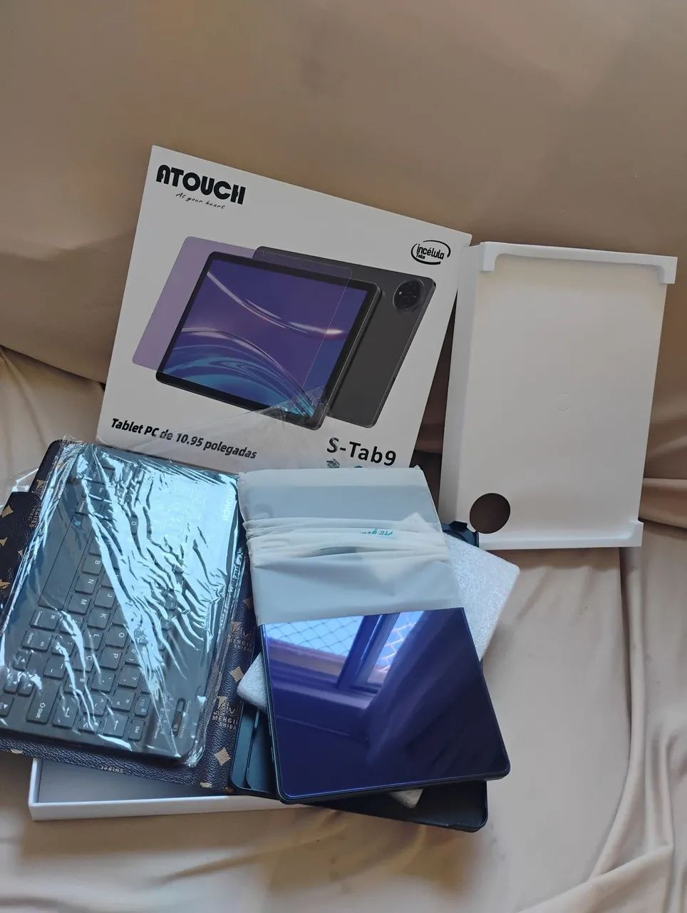 TABLET 10.95 4G/5G + CASE,TECLADO,MOUSE,FONE,10.000 BATERIA - Foto 3