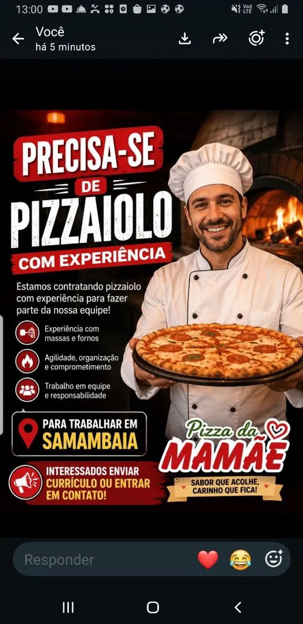 Contrato Pizzaiolo 1