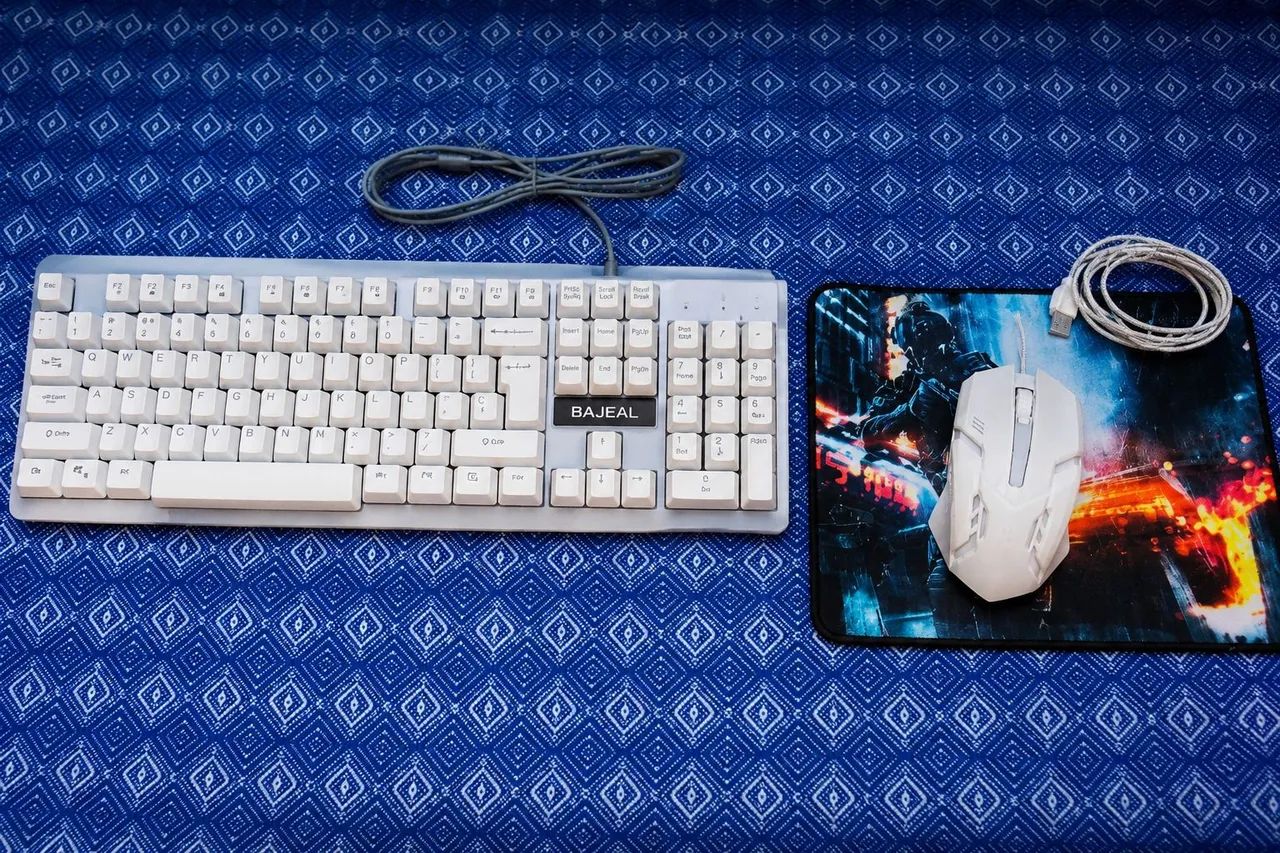 Kit teclado + mause + mausepad  - Foto 2