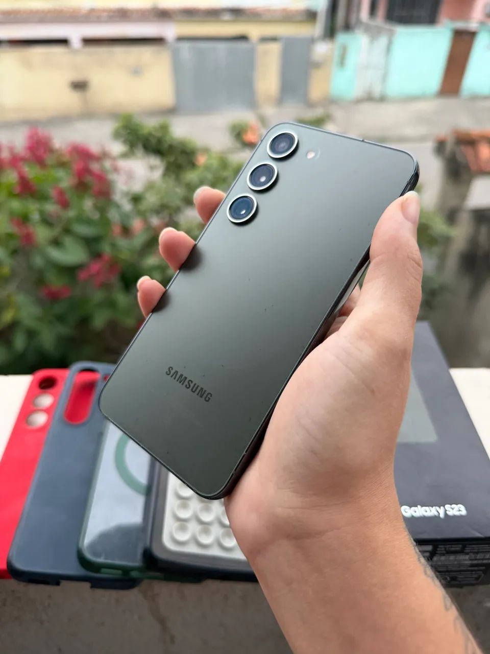 V/T Galaxy Samsung S23 128GB Verde - Foto 4