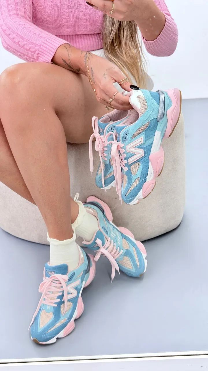 Tenis New balance 9060 Couro - Foto 3