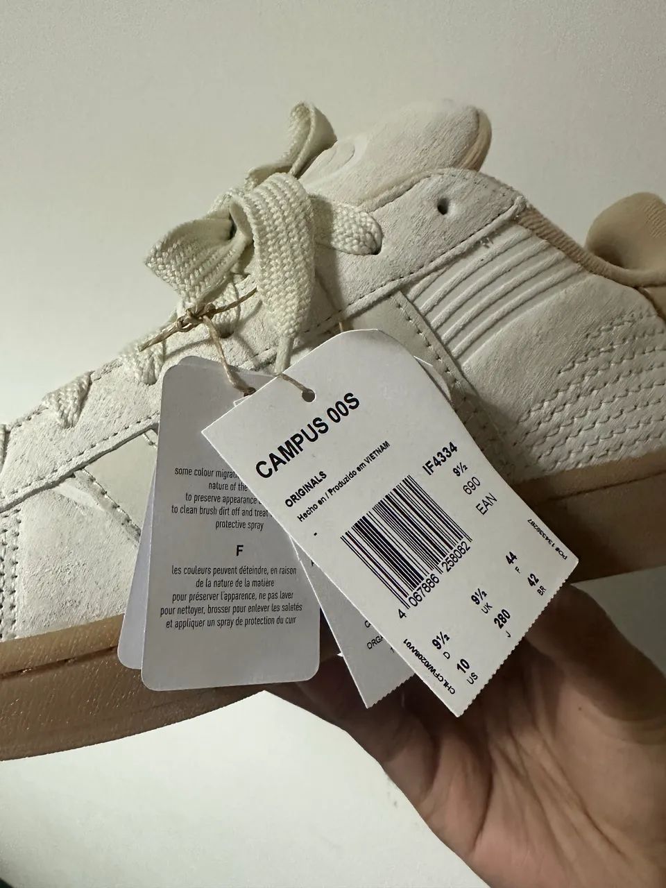 adidas campus 00s bege tam 42 - Foto 3