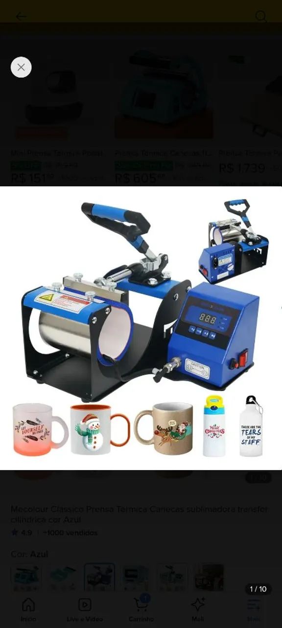 Máquina de sublimação de caneca - Foto 2