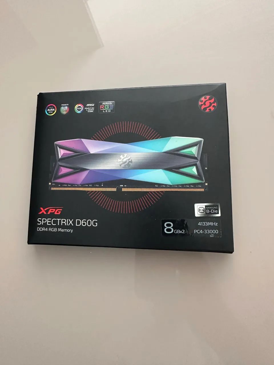 16gb Memória ram xpg ddr 4 4133mhz 