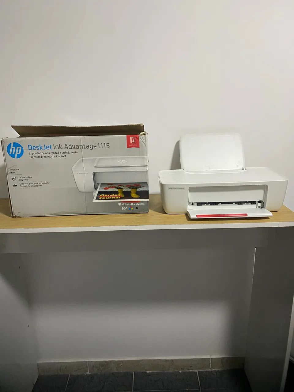 Impressora HP DeskJet Ink Advantage 1115 - Foto 2