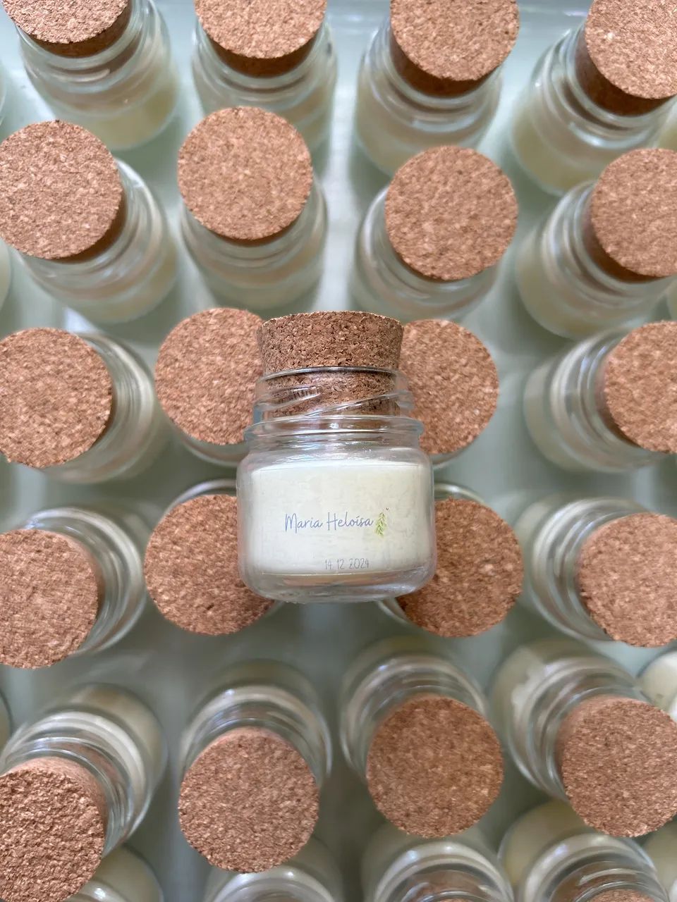 Vela aromática lembrancinha personalizada - Foto 3