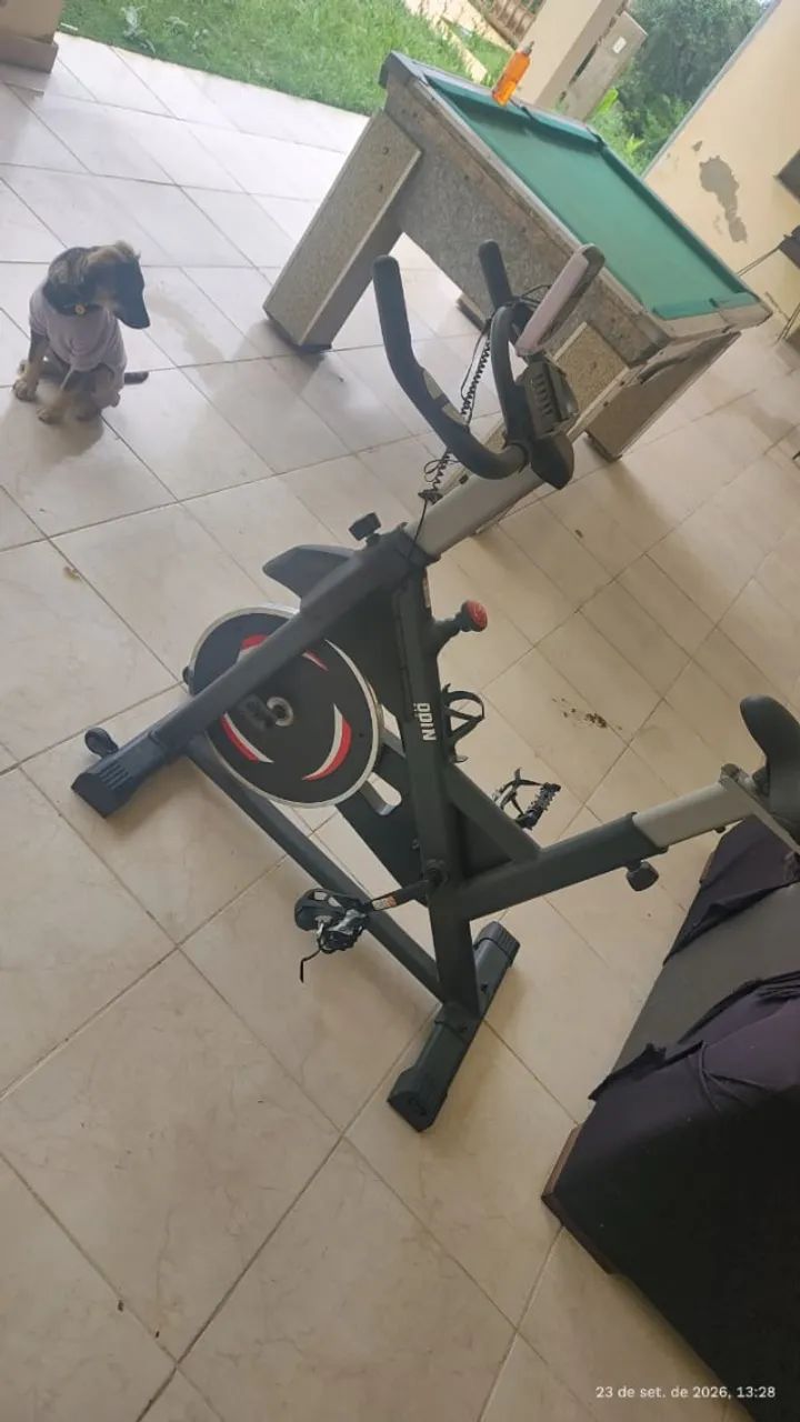 Bicicleta ergométrica Odin Fit PACE 3000 + brindes
