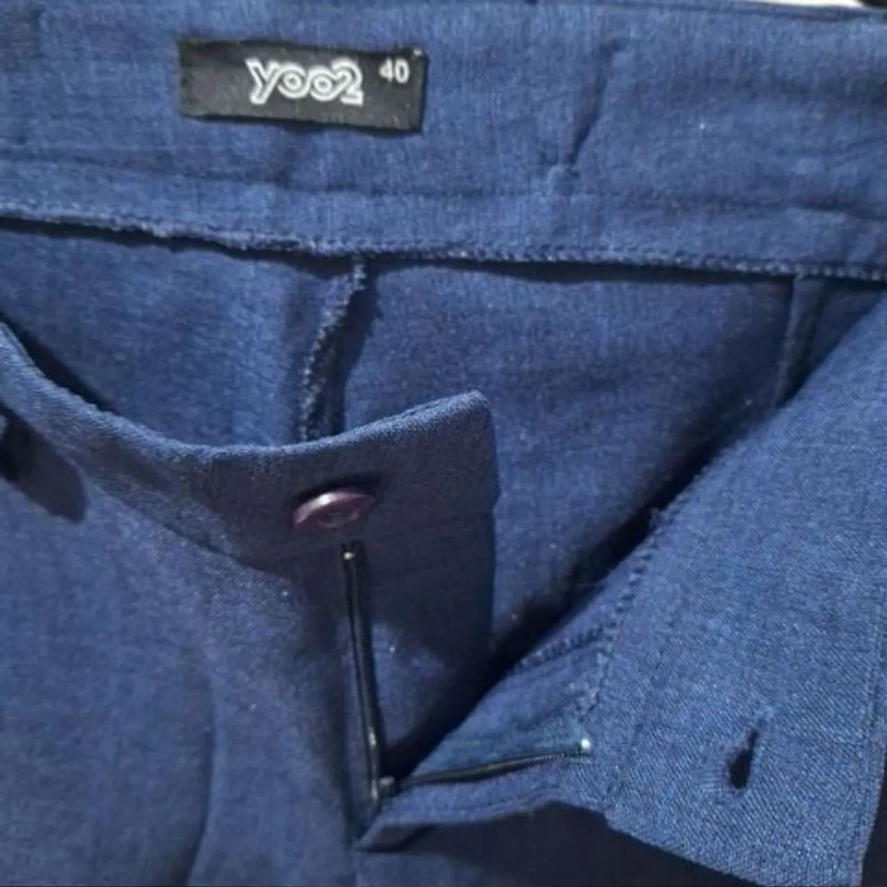 Calça feminina social azul marinho  - Foto 3