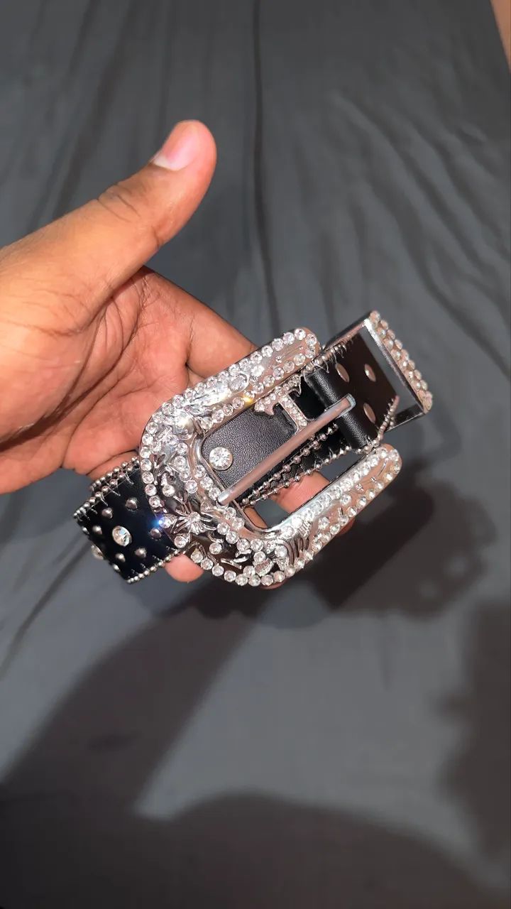 Cinto Cravejado de Strass Y2k - Foto 2