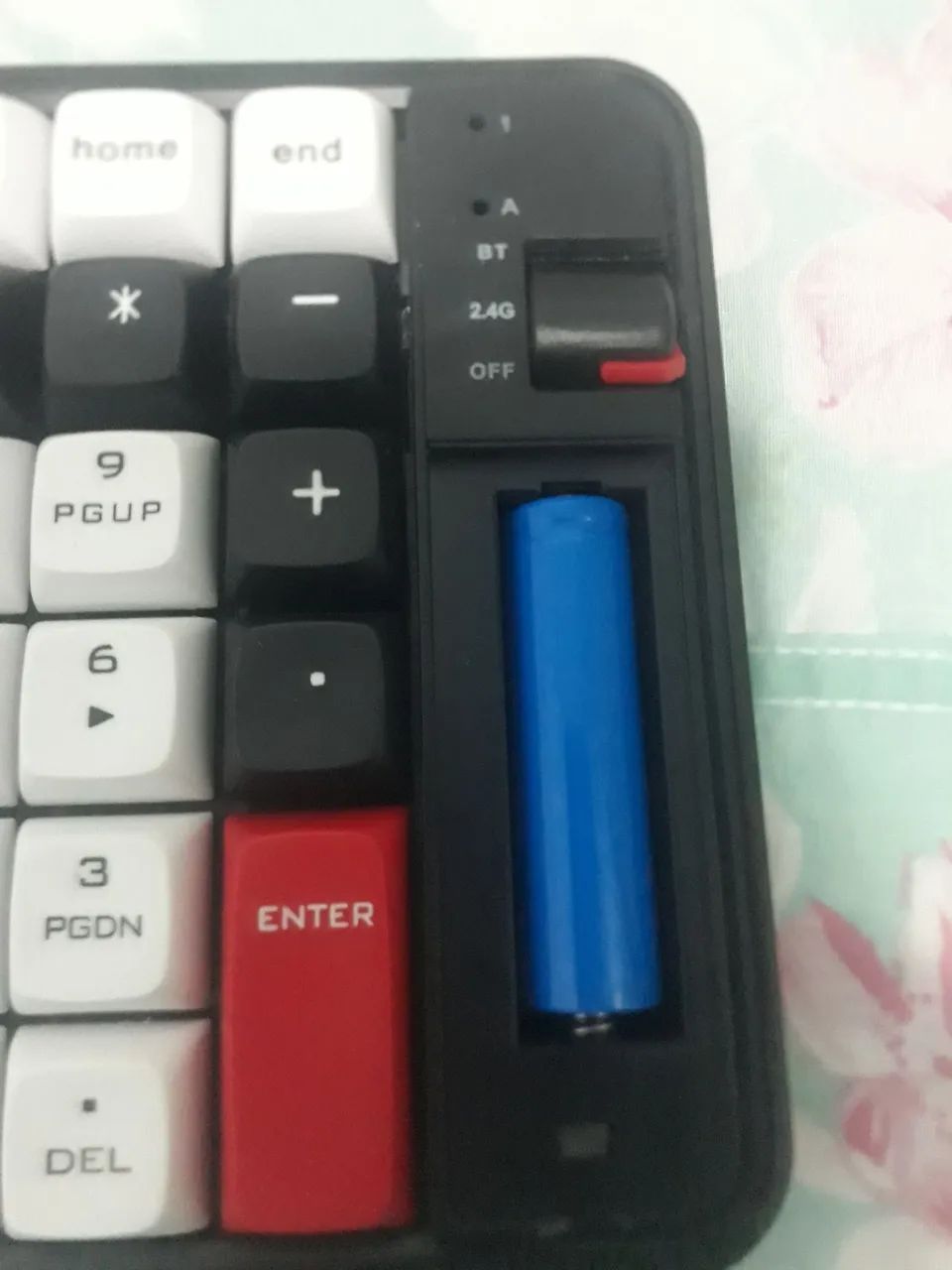 BT + Teclado Wireless e Mouse 2.4G DW 213 - Foto 4