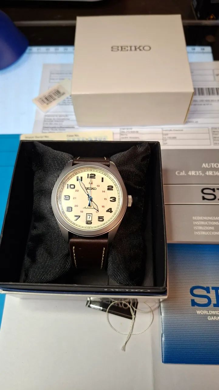 Seiko SRPC87B1 Automático 4R35 - Completo c/ Caixa, NF e Manual - Foto 5
