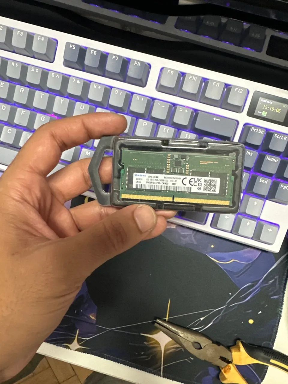 Memória RAM DDR5 notebook