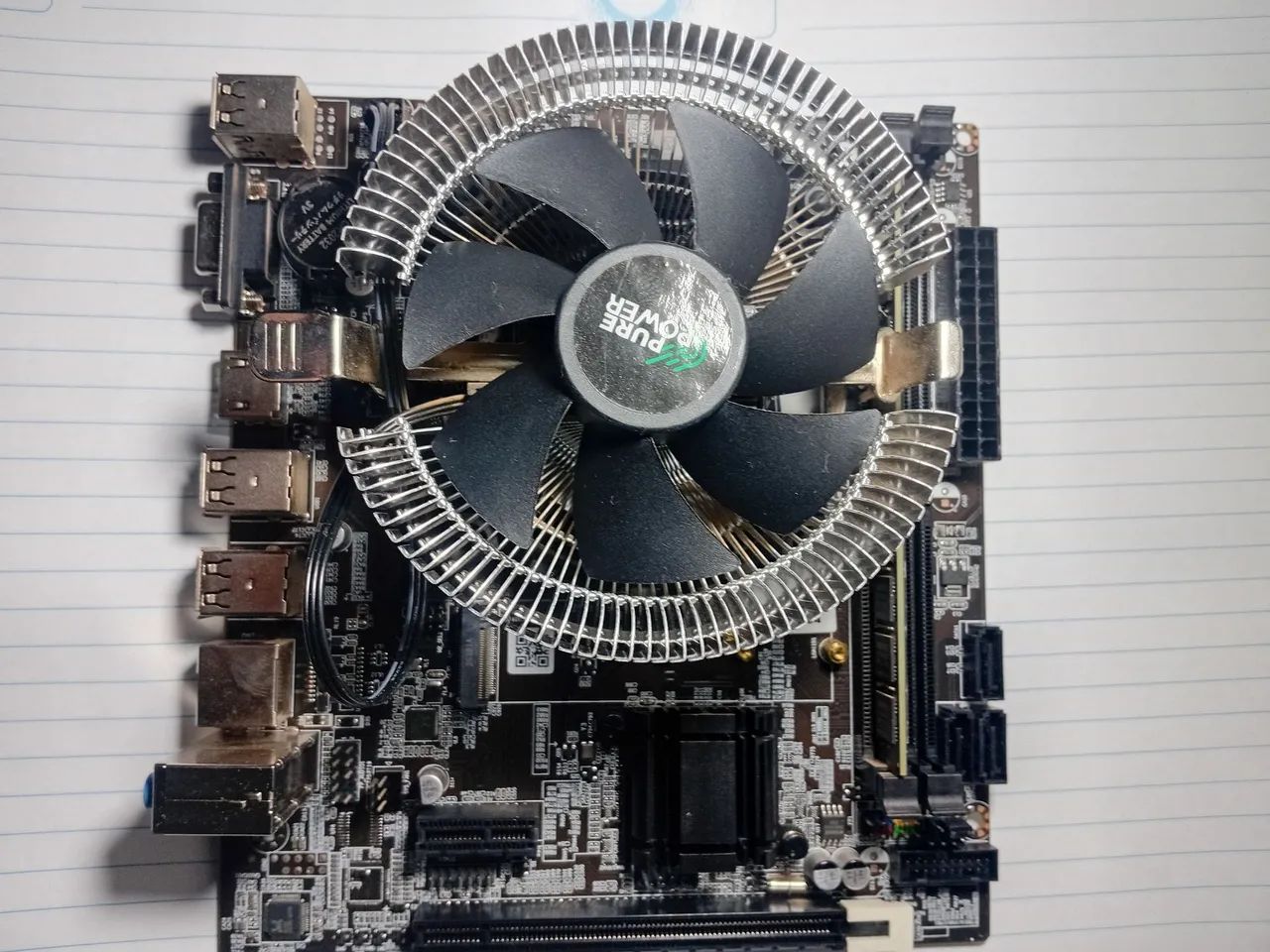 Placa mãe H61 DDR3 e Processador I3 3220 - Foto 3