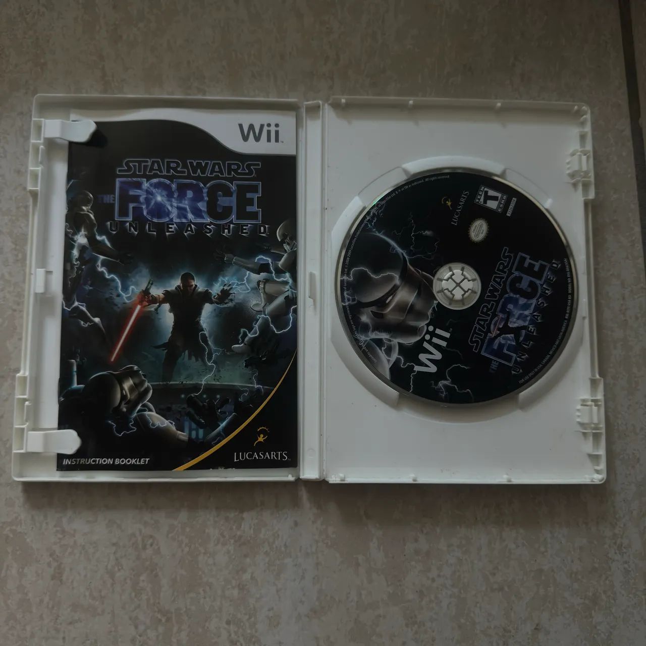 Jogo Star Wars The Force Unleashed Nintendo Wii - Foto 2