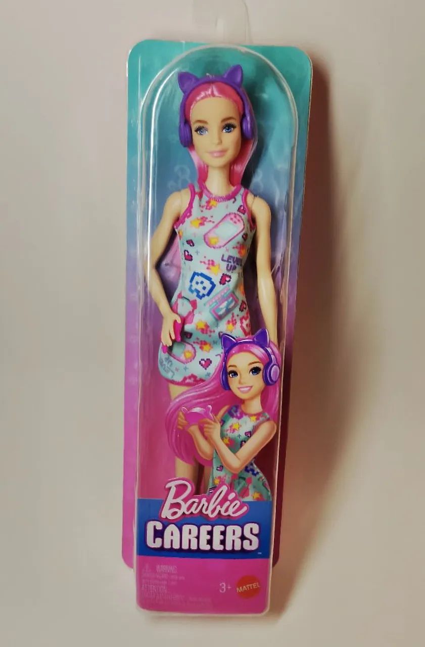 Boneca Barbie Profissões Gamer