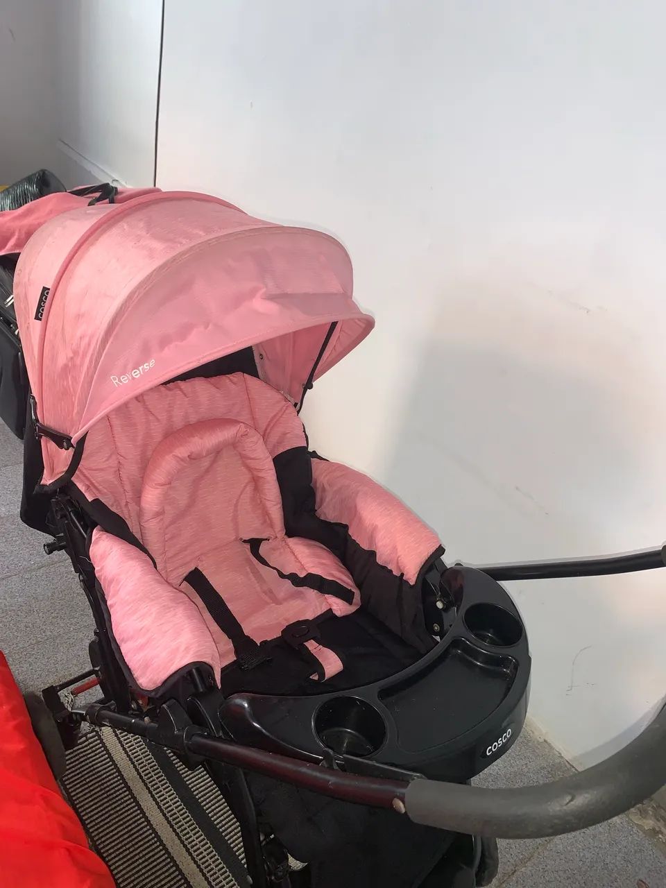 Carrinho de bebê Cosco menina  - Foto 2