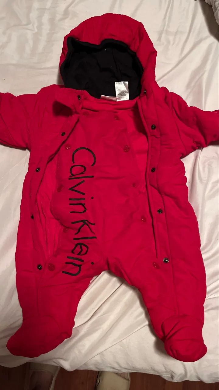 Unisex baby jumpsuit - Calvin Klein