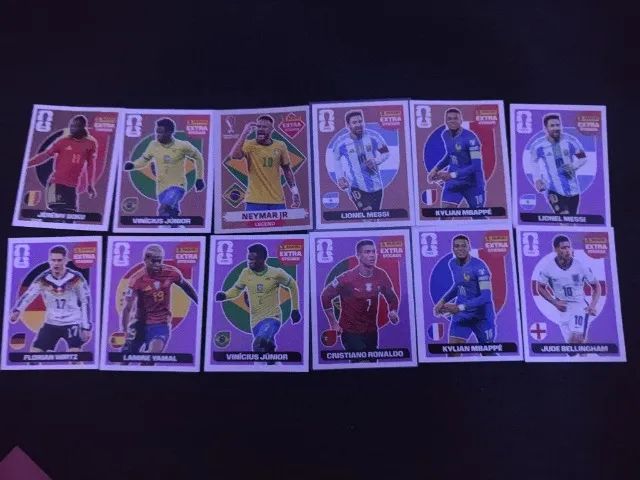Figurinhas legends da copa do mundo 2026 extra sticker 