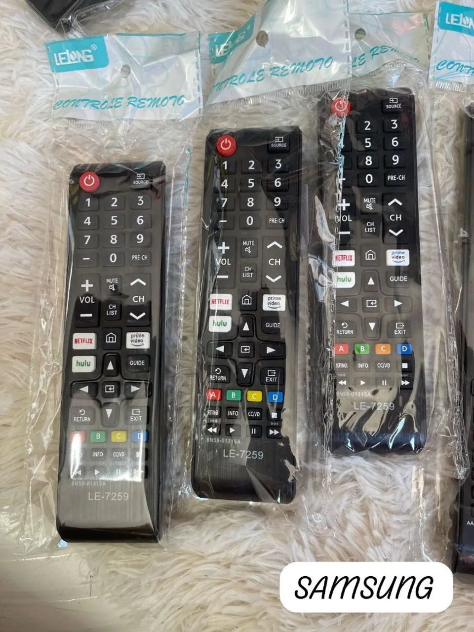 Controle tv Samsung 