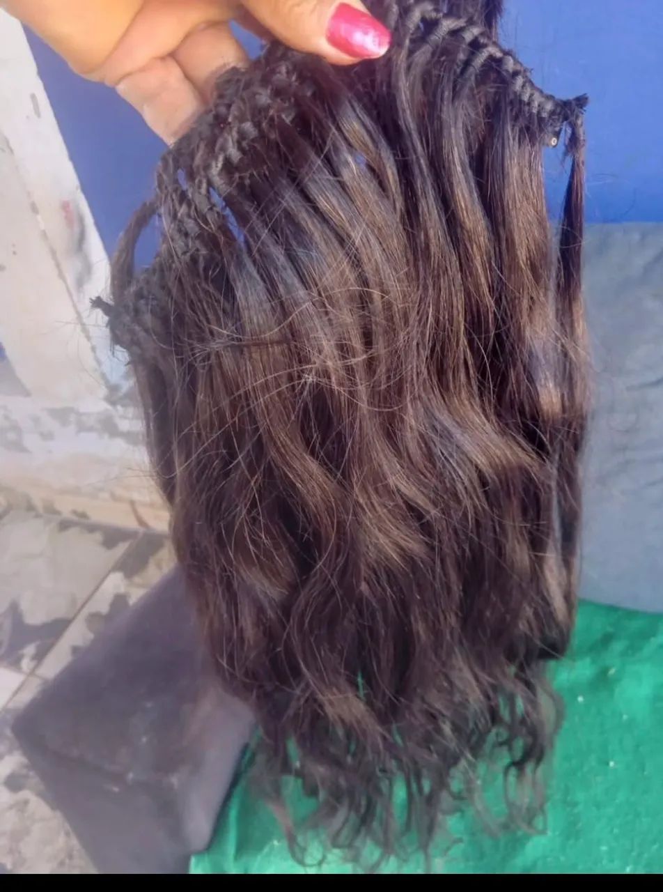 Vende se duas tela de cabelo humano 