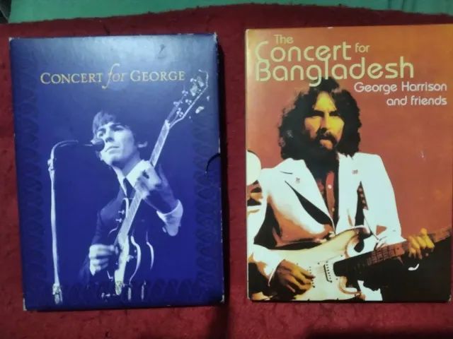 COMBO 2 DVDS DUPLOS- GEORGE HARISSON