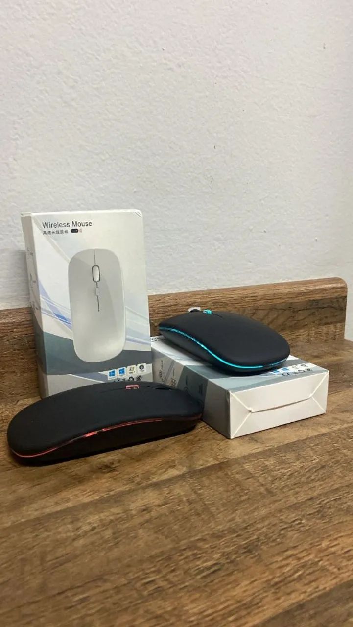 Mouse sem fio wireless- NOVO